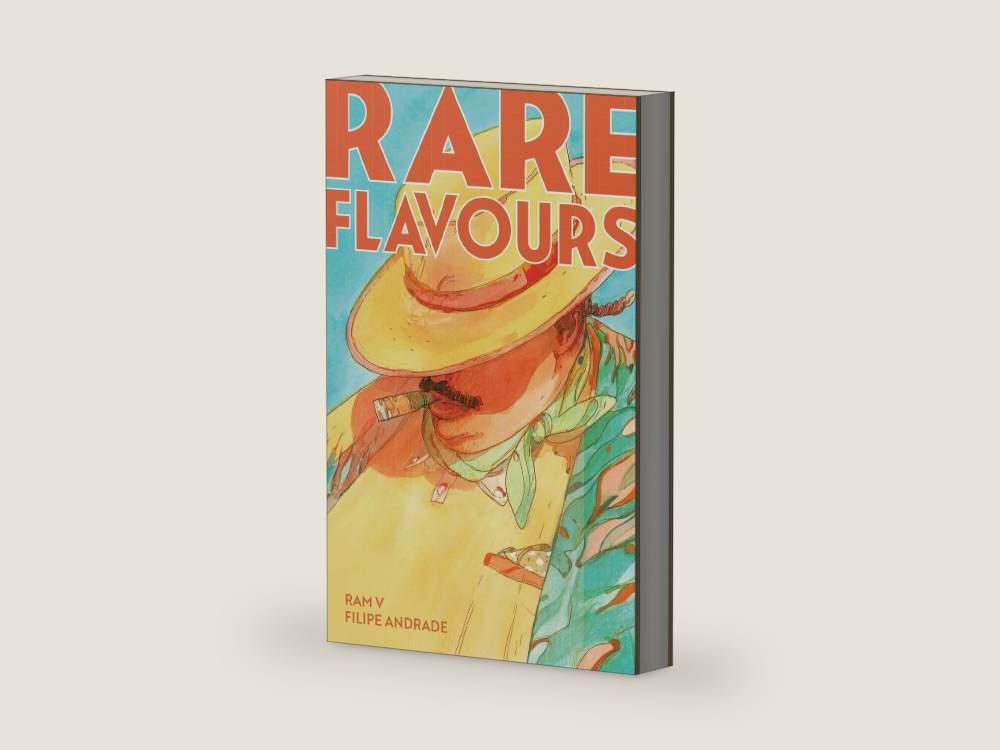 Rare Flavours by Ram V | barcode:9781608861538 | source:9781608861538-right-three-quarter.jpg
