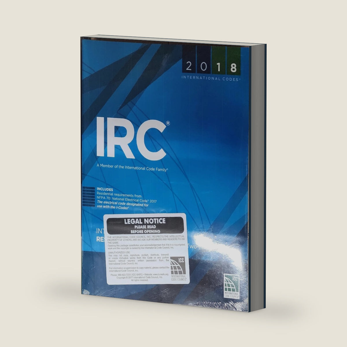 2018 International Residential Code for One- and Two-Family Dwellings (International Code Council Series) by Jim Frederick