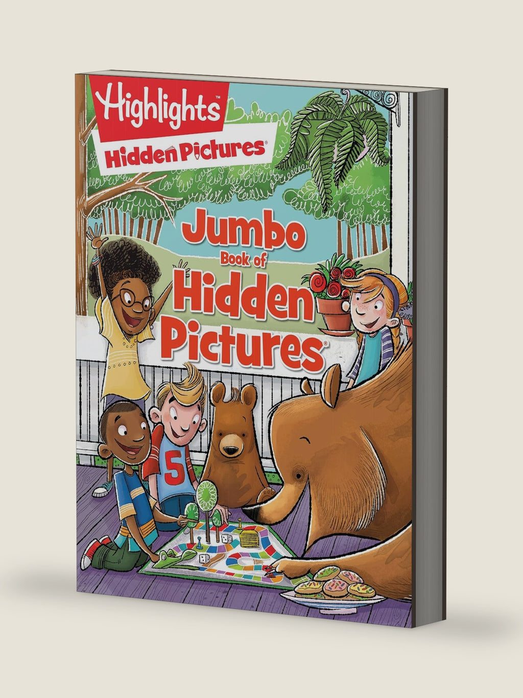Jumbo Book of Hidden Pictures: Puzzle Activity Book for Kids Packed with More than 200 Hidden Pictures and Funny Seek and Find Challenges for Ages 6 and Up (Highlights Jumbo Books & Pads) by Highlights