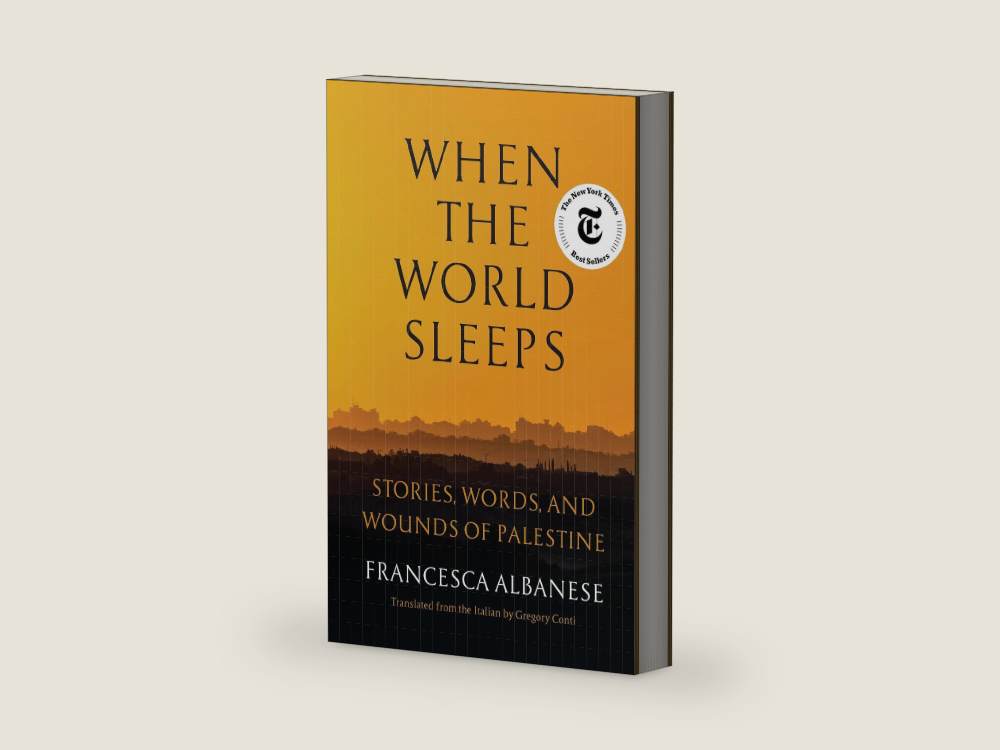 When the World Sleeps: Stories, Words, and Wounds of Palestine by Francesca Albanese | barcode:9781635426038 | source:9781635426038-right-three-quarter.jpg