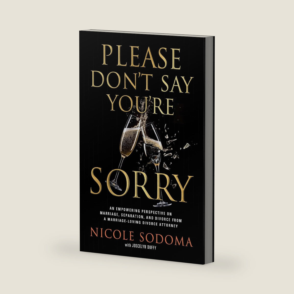 Please Don't Say You're Sorry: An Empowering Perspective on Marriage, Separation, and Divorce from a Marriage-Loving Divorce Attorney by Nicole Sodoma