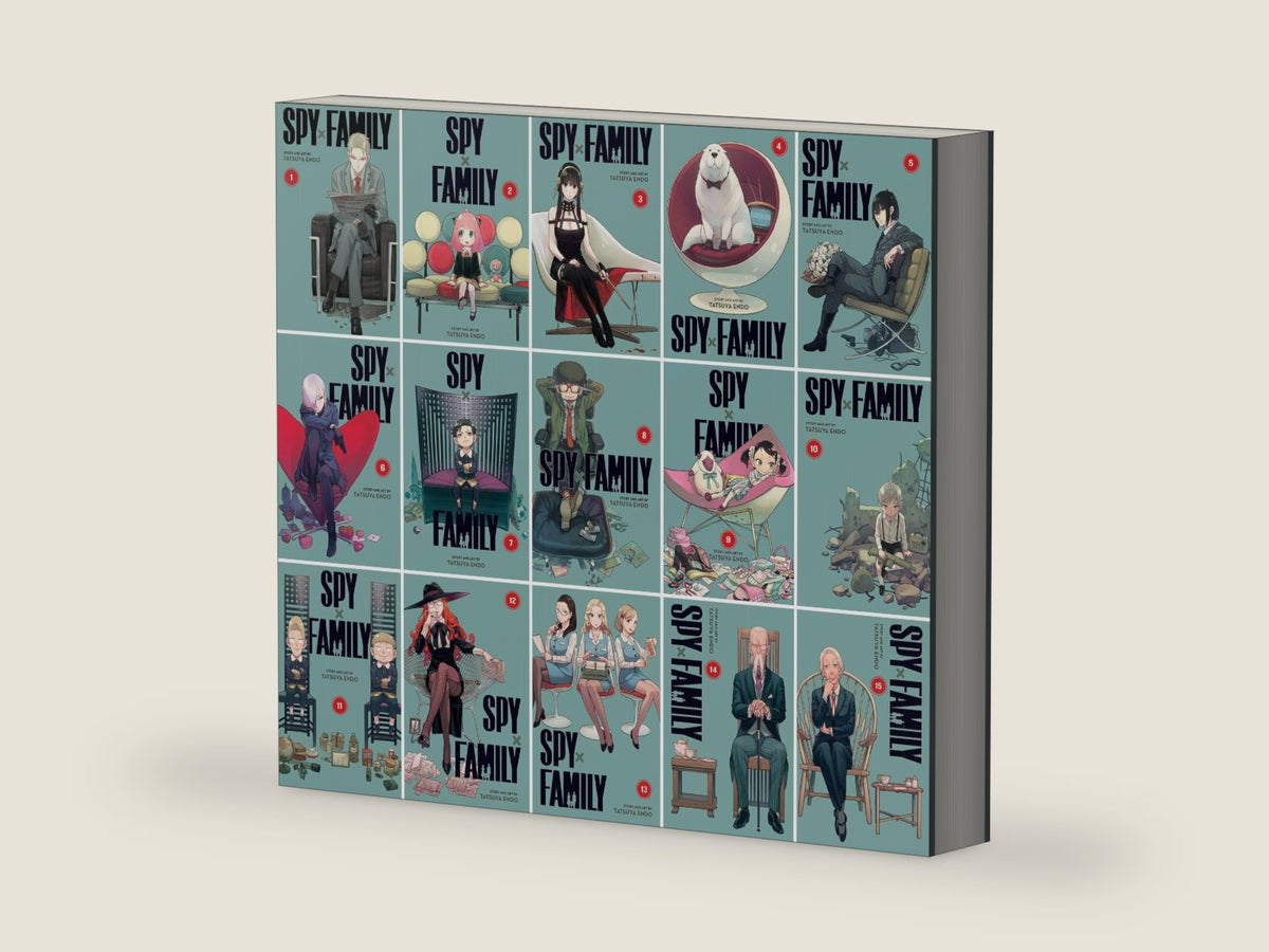 Spy x Family Series Vol. 1-15. Set of 15 Books by Tatsuya Endo by Tatsuya Endo