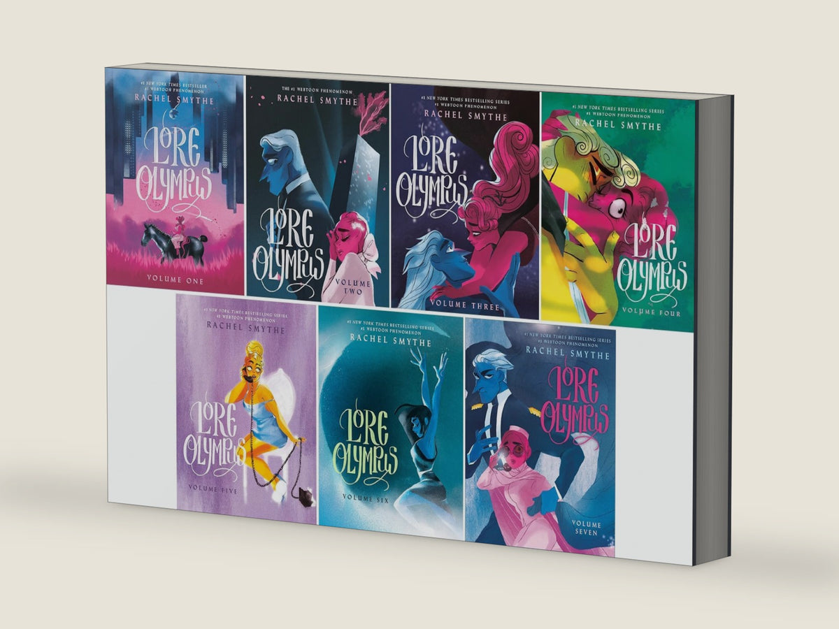 Lore Olympus Series Graphic Novel 7 Books Set (Volume 1 - 7) by Rachel Smythe by Rachel Smythe