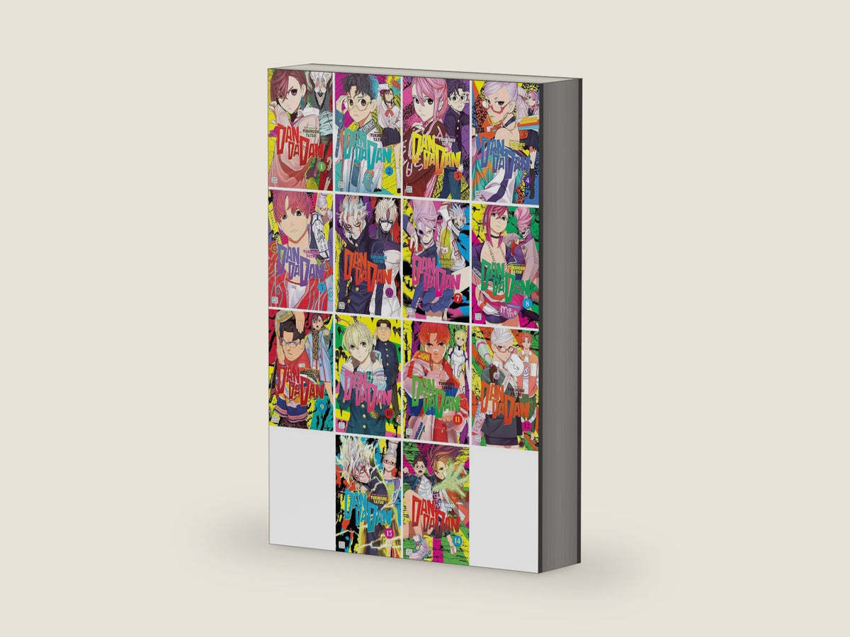 Dandadan Series Vol 1-14 Collection 14 Books Set by Yukinobu Tatsu by Yukinobu Tatsu