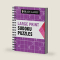 Brain Games - Large Print Sudoku Puzzles (Arrow) by Publications International Ltd.