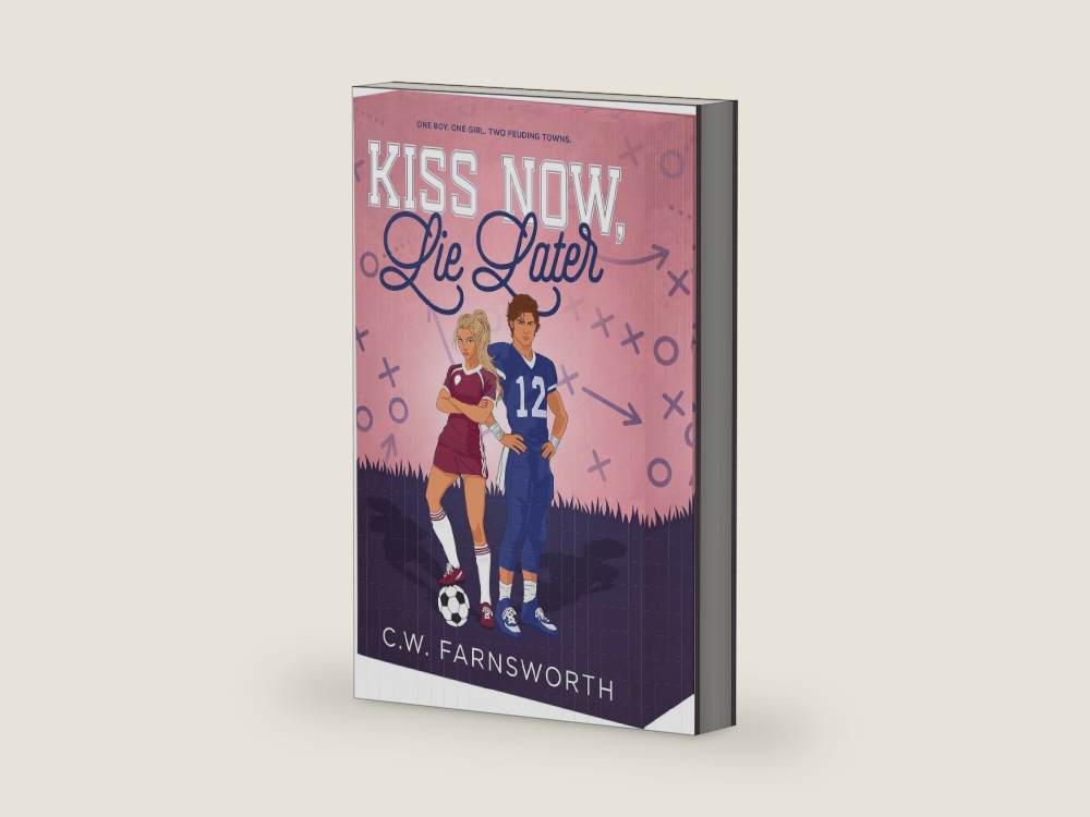 Kiss Now, Lie Later by C.W. Farnsworth | barcode:9781649378903 | source:9781649378903-right-three-quarter.jpg