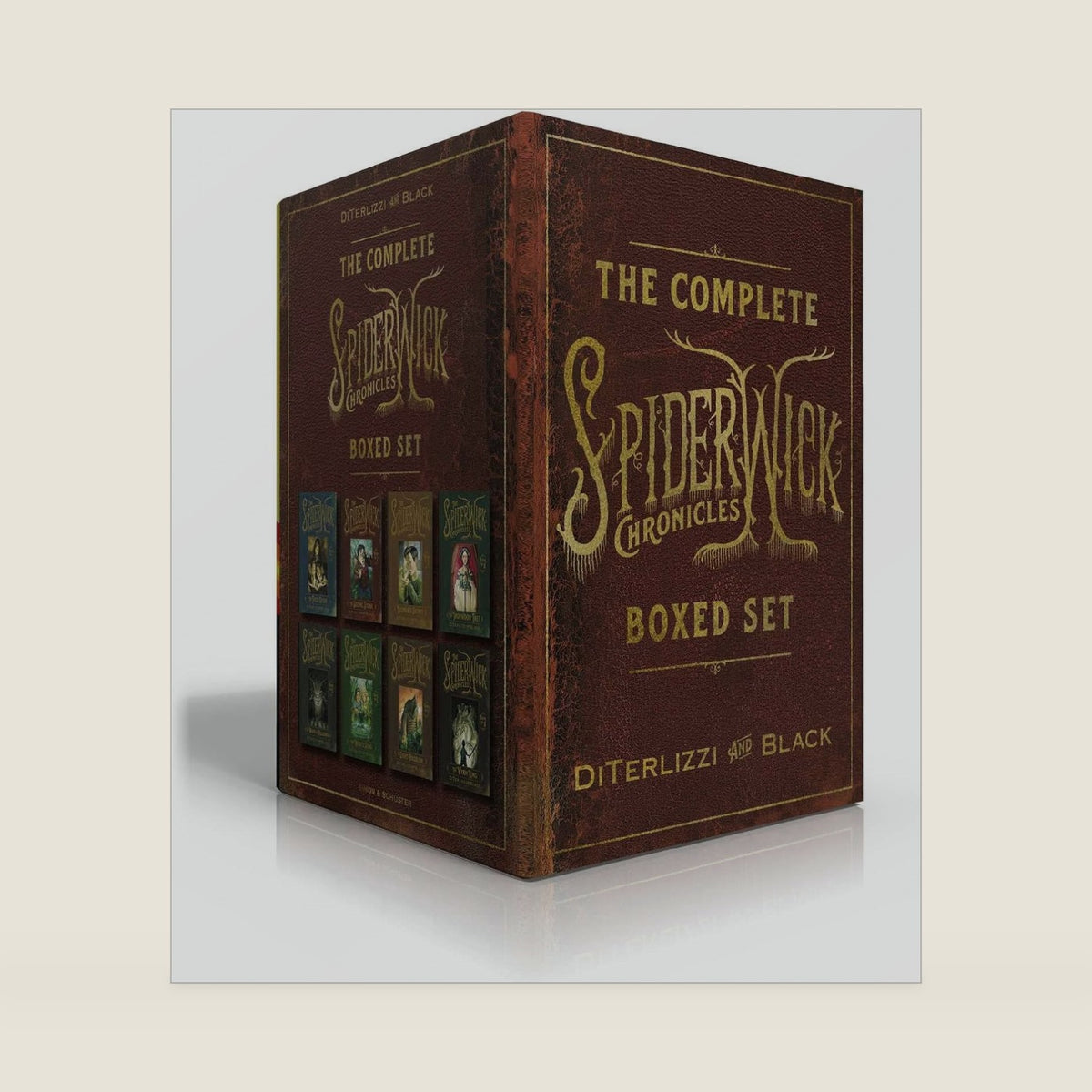 The Complete Spiderwick Chronicles Boxed Set: The Field Guide; The Seeing Stone; Lucinda's Secret; The Ironwood Tree; The Wrath of Mulgarath; The Nixie's Song; A Giant Problem; The Wyrm King by Holly Black