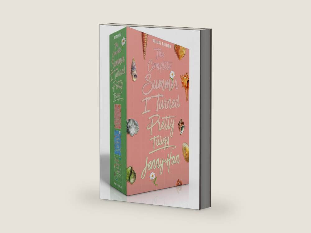 The Complete Summer I Turned Pretty Trilogy (Deluxe Boxed Set): The Summer I Turned Pretty; It's Not Summer Without You; We'll Always Have Summer by Jenny Han | barcode:9781665983259 | source:9781665983259-right-three-quarter.jpg