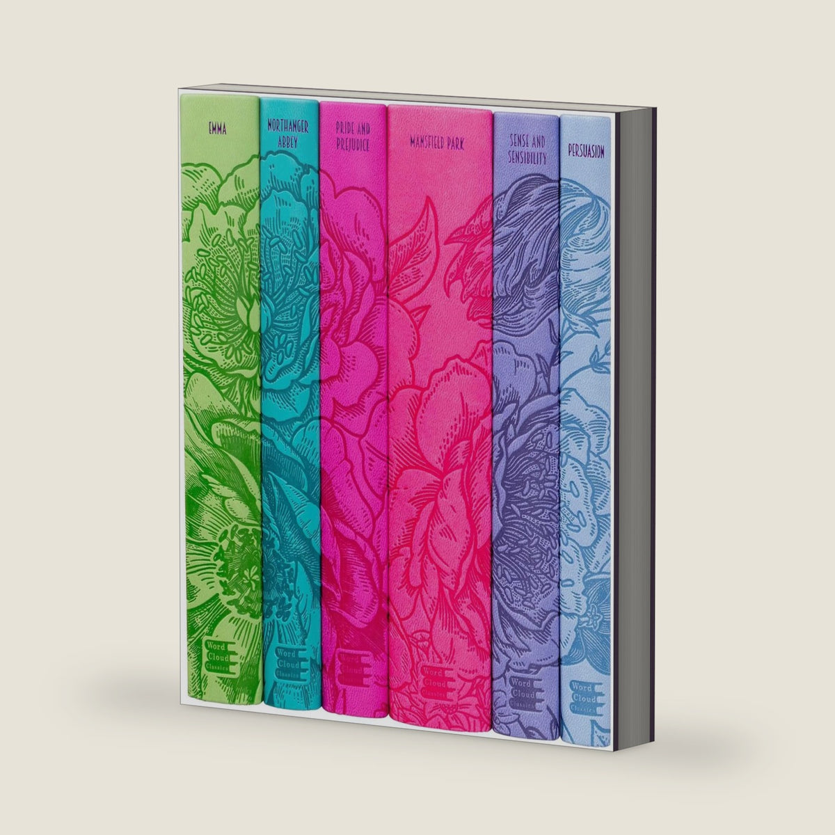 Jane Austen Boxed Set (Word Cloud Classics) by Jane Austen