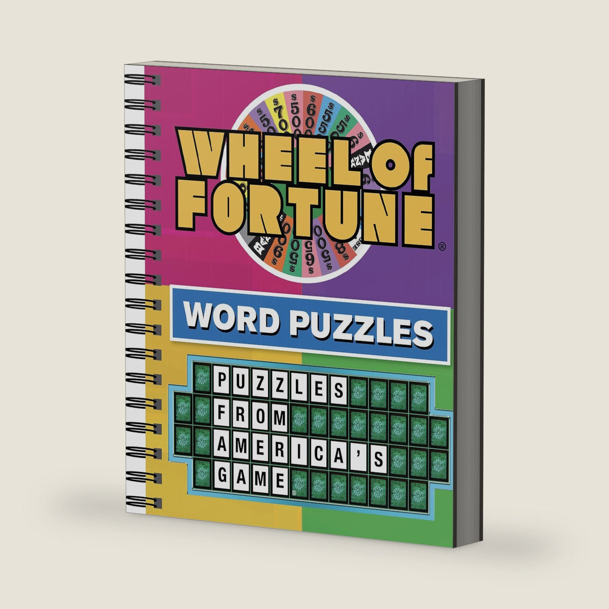 Wheel of Fortune Word Puzzles (Brain Games) by Publications International Ltd.