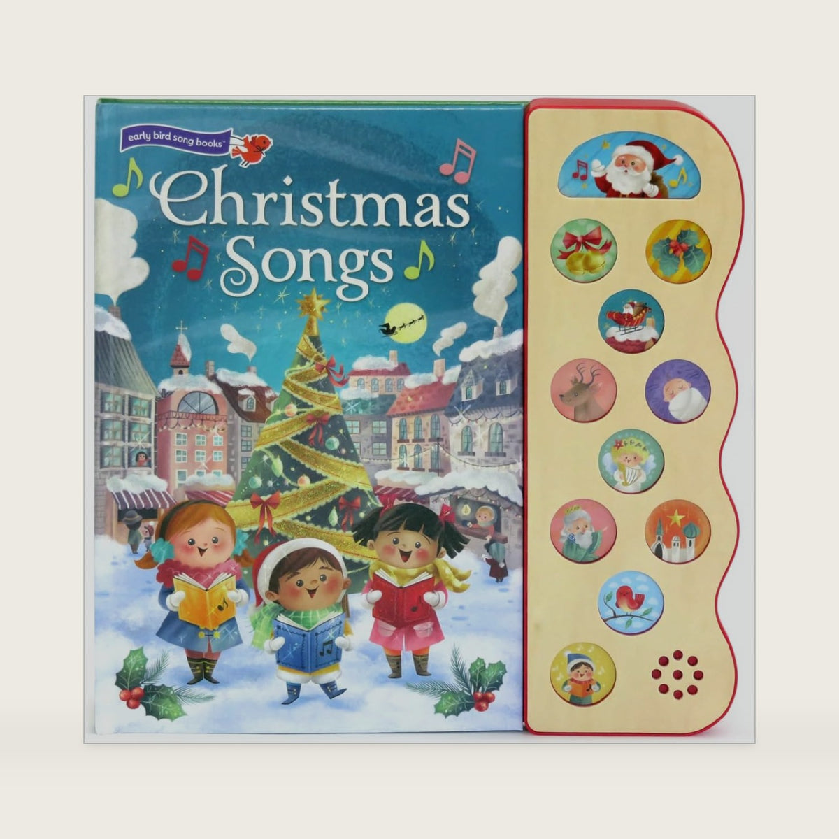 Christmas Songs: Interactive Children's Sound Book (10 Button Sound) by Holly Berry-Byrd