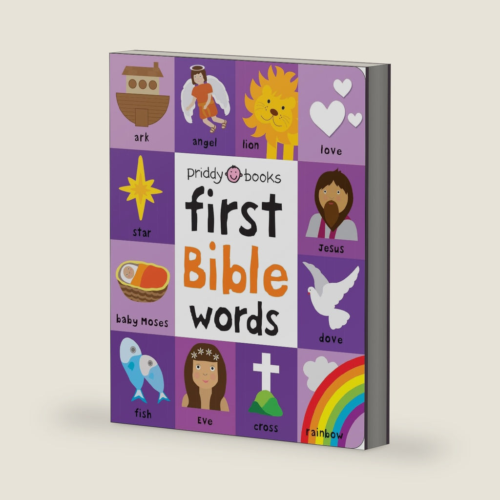 First 100 Bible Words: A padded book―perfect for little hands to hold by Roger Priddy