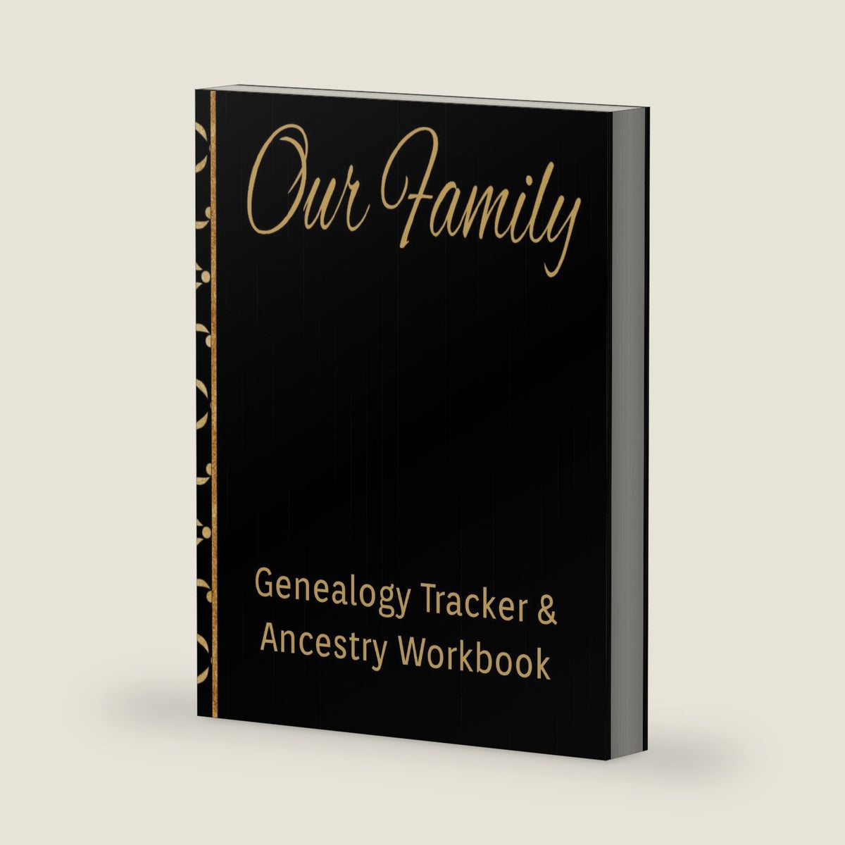 Our Family Genealogy Tracker & Ancestry Workbook: Research Family Heritage and Track Ancestry in this Genealogy Workbook 8x10 90 Pages by Kanig Designs