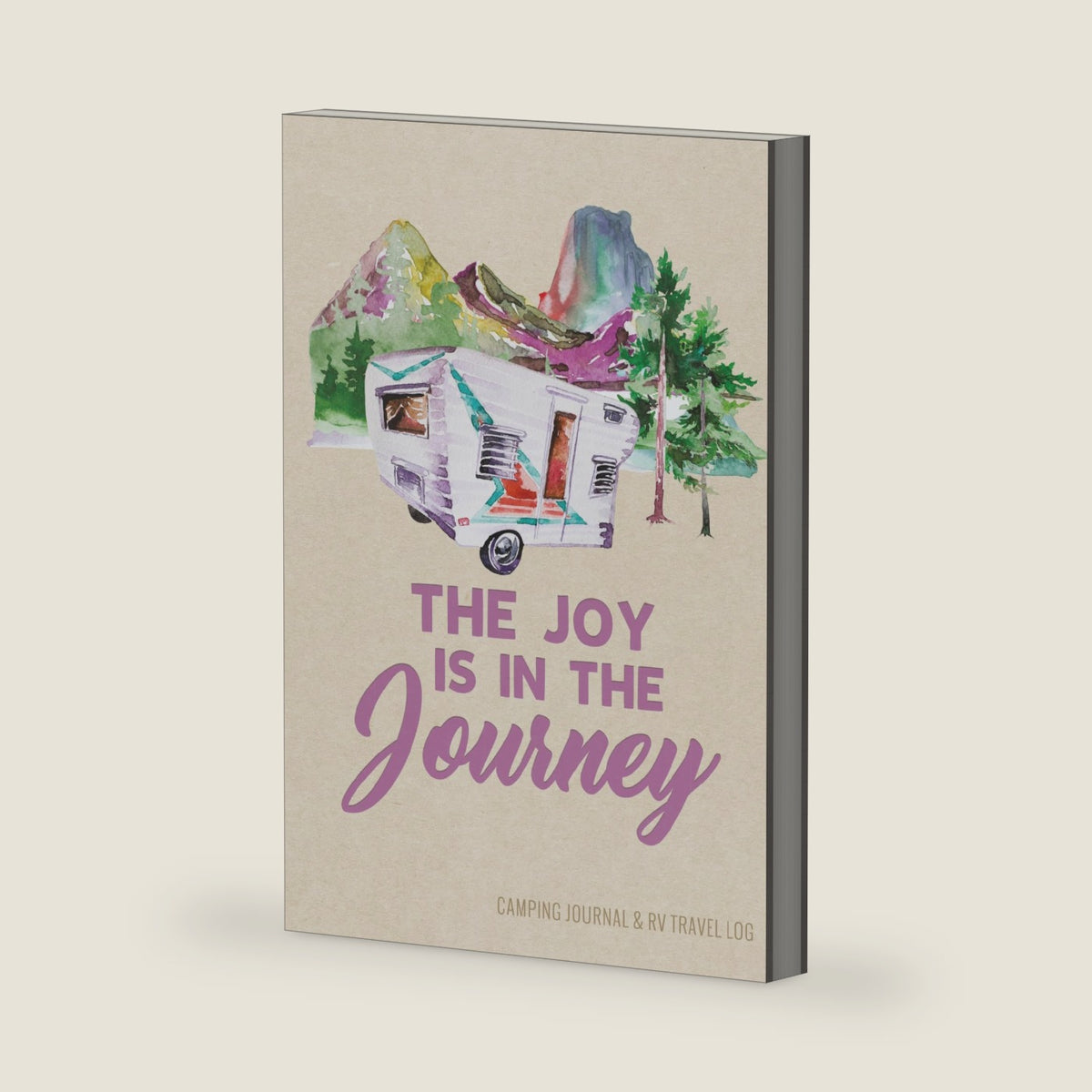 Camping Journal & RV Travel Logbook, Vintage Camper Journey: Road Trip Planner, Caravan Travel Journal, Glamping Diary, Camping Memory Keepsake and ... for Campers & RV Retirement Gifts Series) by Enchanted Willow