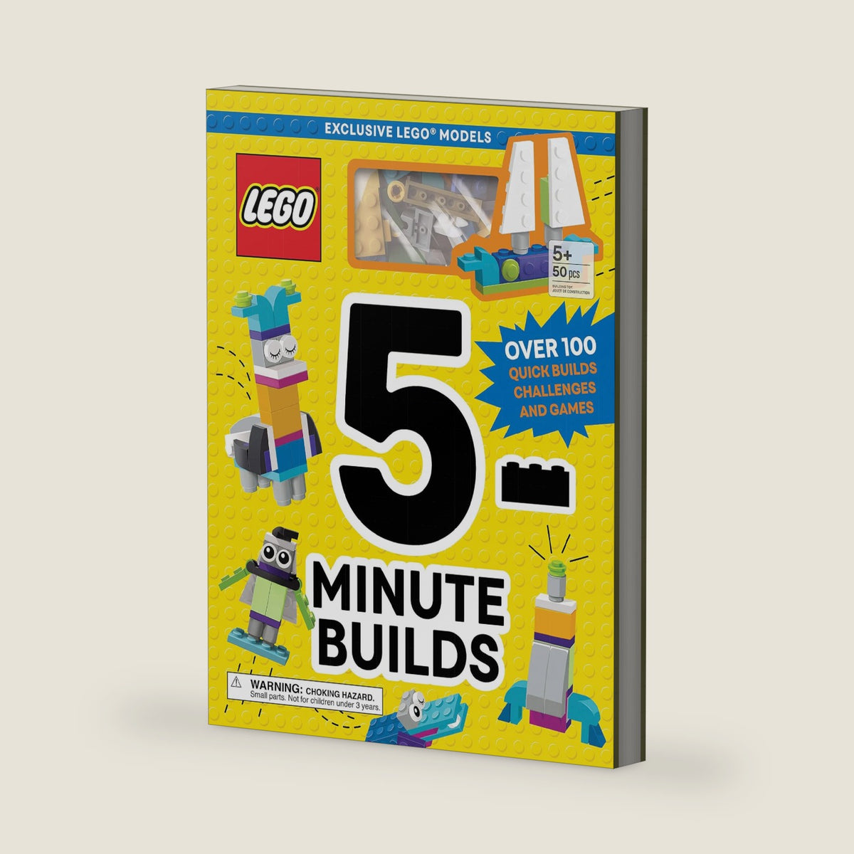 LEGO® Books. 5-Minute Builds: 100+ Quick Model Build Ideas, Basic Brick Kit, and Awesome Activities to Inspire Imagination and Creativity! by AMEET Sp. z o.o.