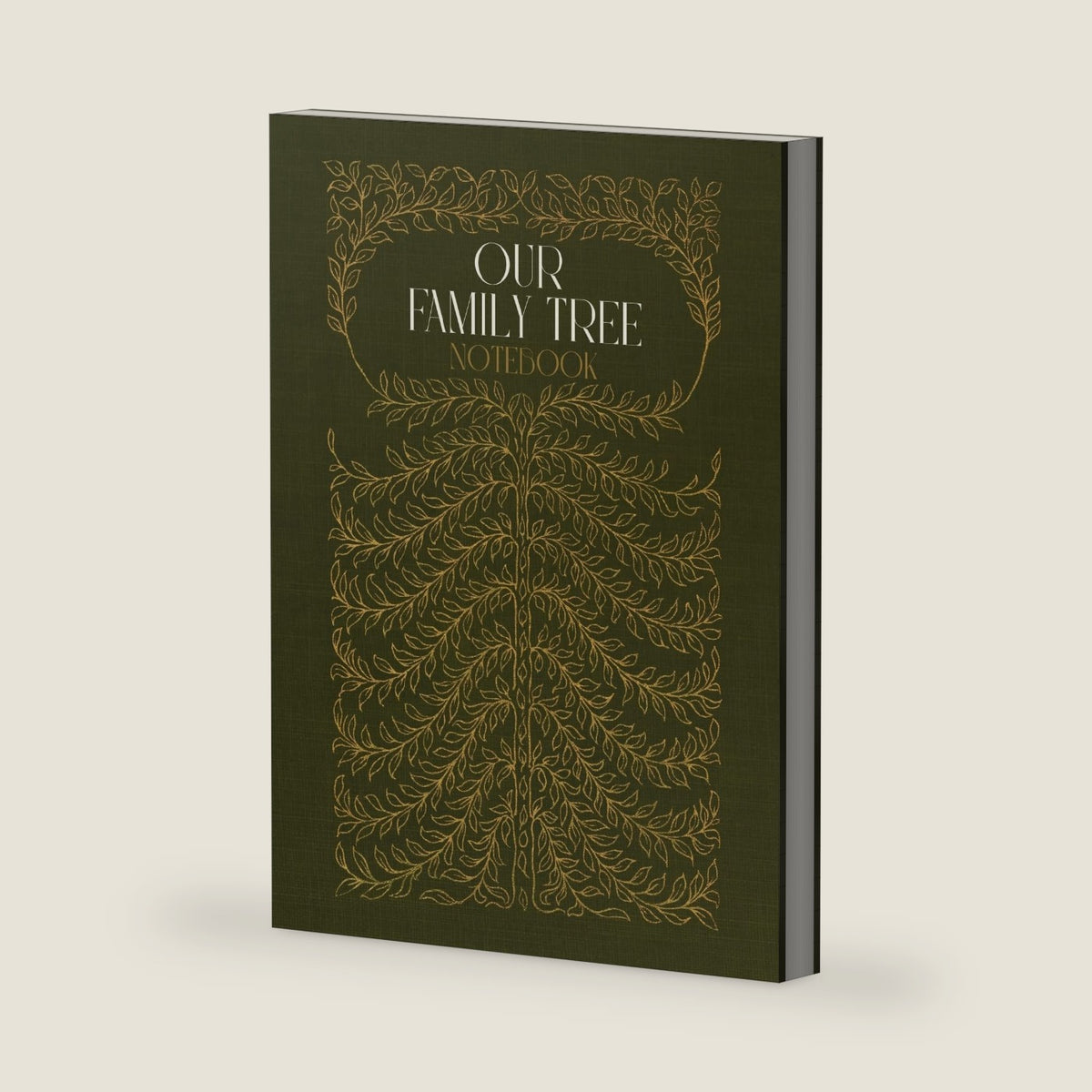 Our Family Tree Notebook: A hardcover genealogy notebook with lined pages (Family Tree Workbooks) by House Elves Anonymous