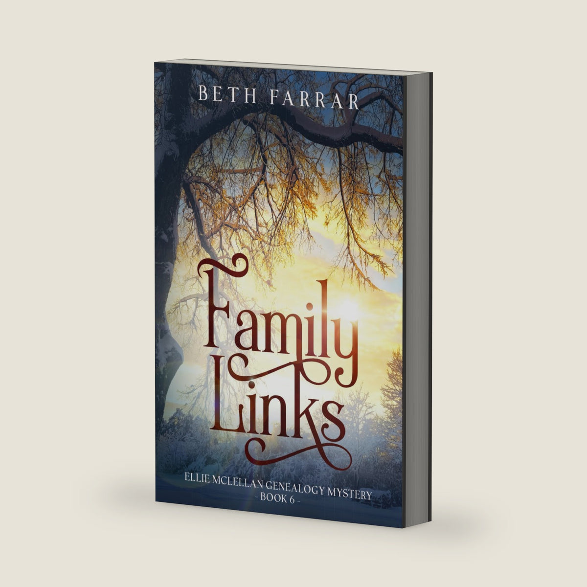 Family Links: Ellie McLellan Genealogy Mystery - Book 6 by Beth Farrar