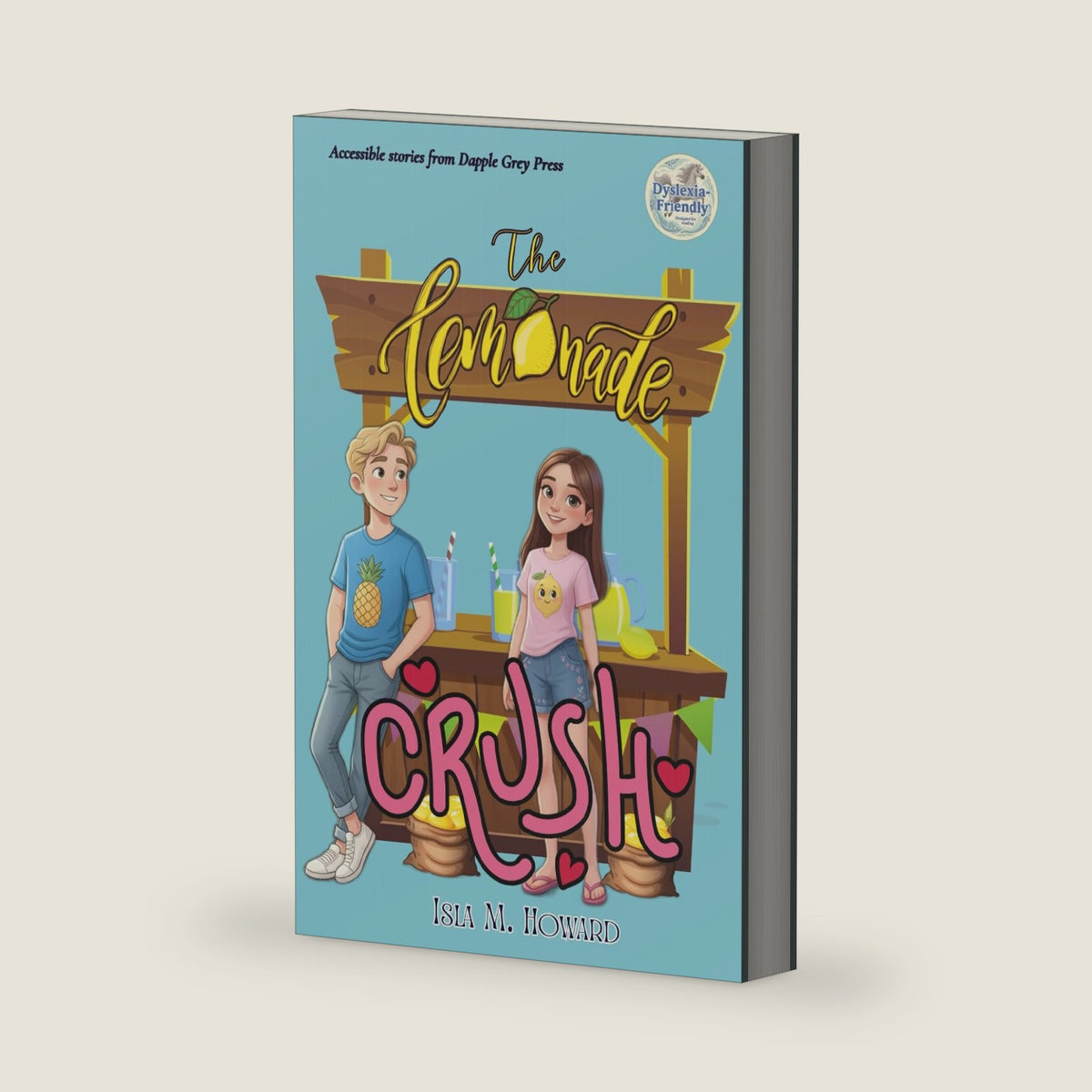 The Lemonade Crush: A warm, funny summer mystery for 11–13-year-olds reading at 8–9 level — ideal for reluctant readers, dyslexia-friendly classrooms, and fans of Barrington Stoke. by Isla M. Howard