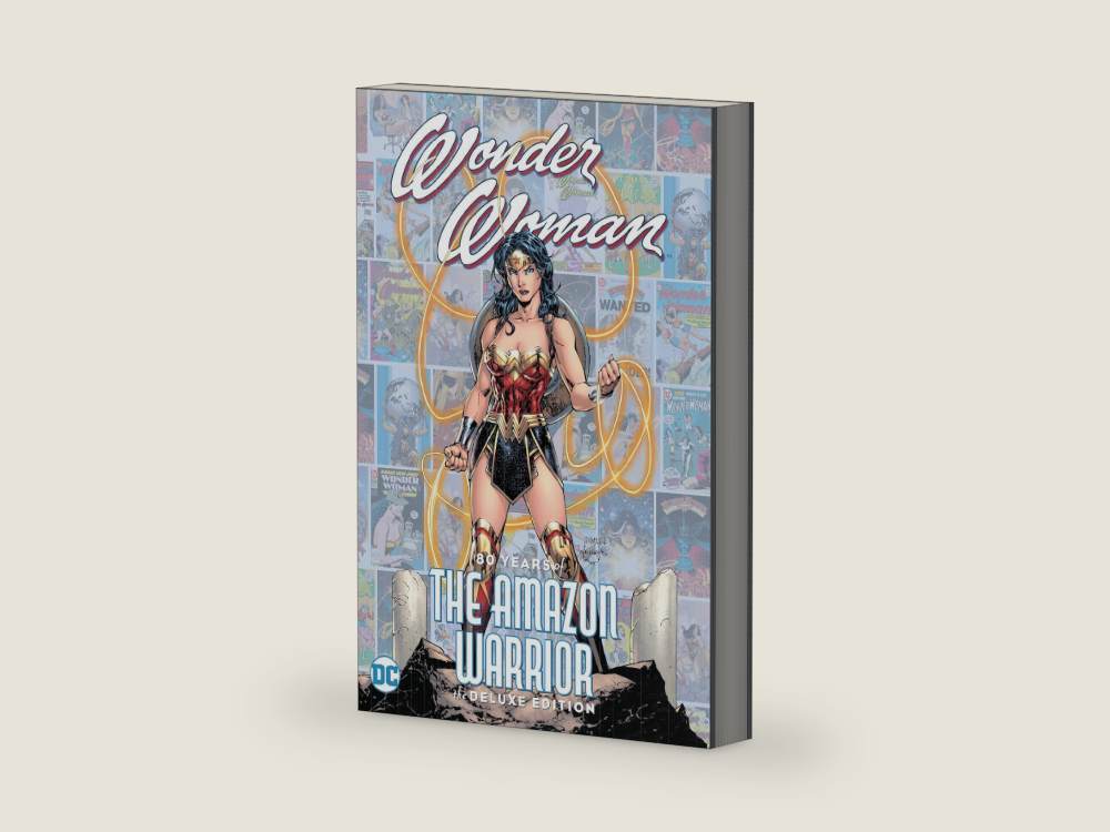 Wonder Woman: 80 Years of the Amazon Warrior The Deluxe Edition by George Perez | barcode:9781779511577 | source:9781779511577-right-three-quarter.jpg