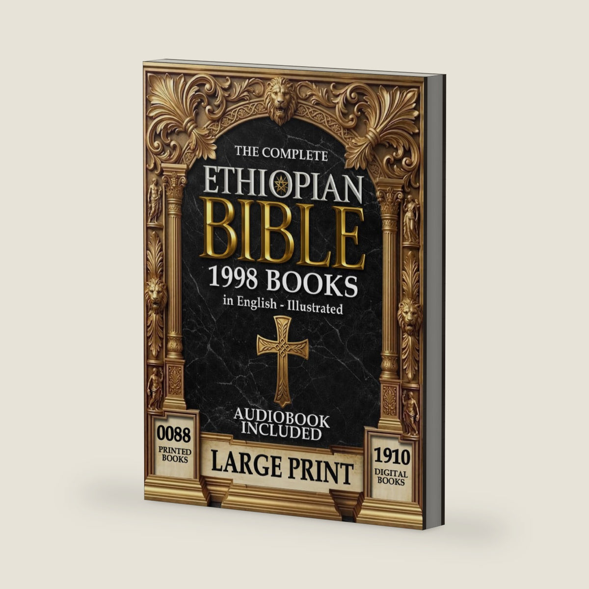 THE COMPLETE ETHIOPIAN BIBLE In English - LARGE PRINT: (Illustrated, Audiobook Included) Old and New Testament, Apocryphal and Deuterocanonical books: ... Manasses, 4 Baruch (Jeremiah) and more by Micah Ellington Voss