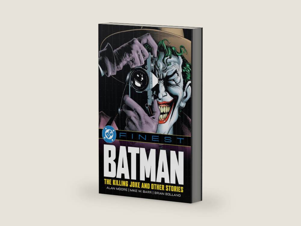 DC Finest: Batman: The Killing Joke and Other Stories by Alan Moore | barcode:9781799501459 | source:9781799501459-right-three-quarter.jpg