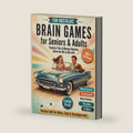 Fun Nostalgic Brain Games for Seniors & Adults (Large Print): Timeless Trivia & Memory Boosters. Relive the 50s-90s with 80+ Retro Activities, Word ... & More! (Seniors & Grandparents Gifts) by Lily Rose