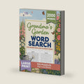 Grandma's Garden Word Search: Large Print Puzzles for Women who Love to Grow Things - A Thoughtful Gift for Garden Lovers (Word Search Collection) by Create Calm