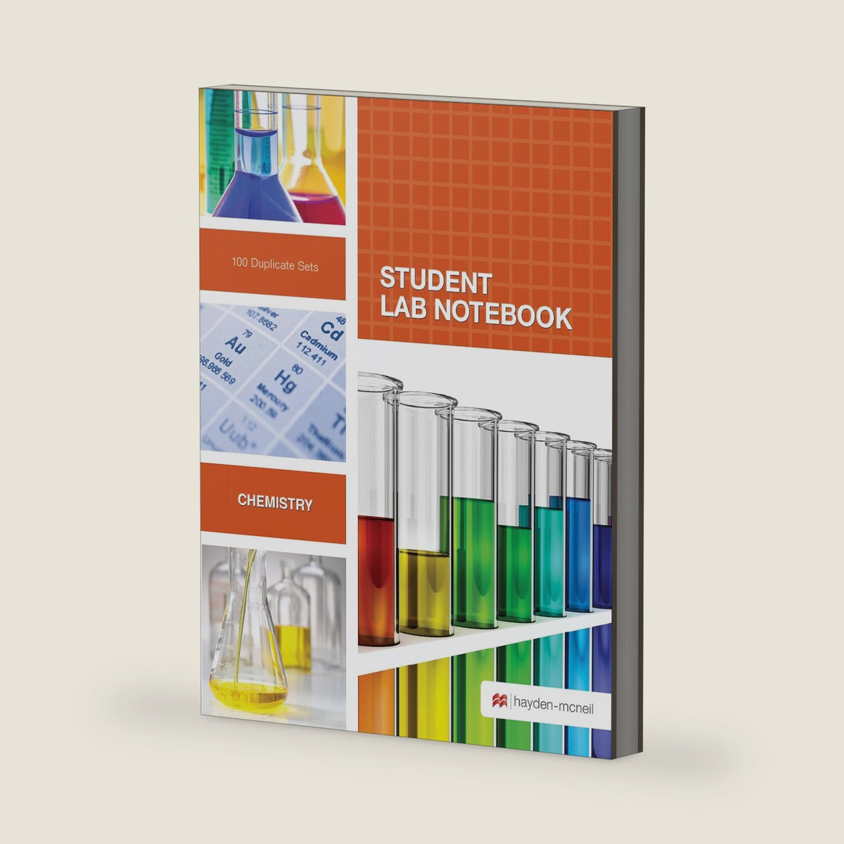 Student Lab Notebook: Top Bound 100 Carbonless Duplicate Sets by Hayden-McNeil