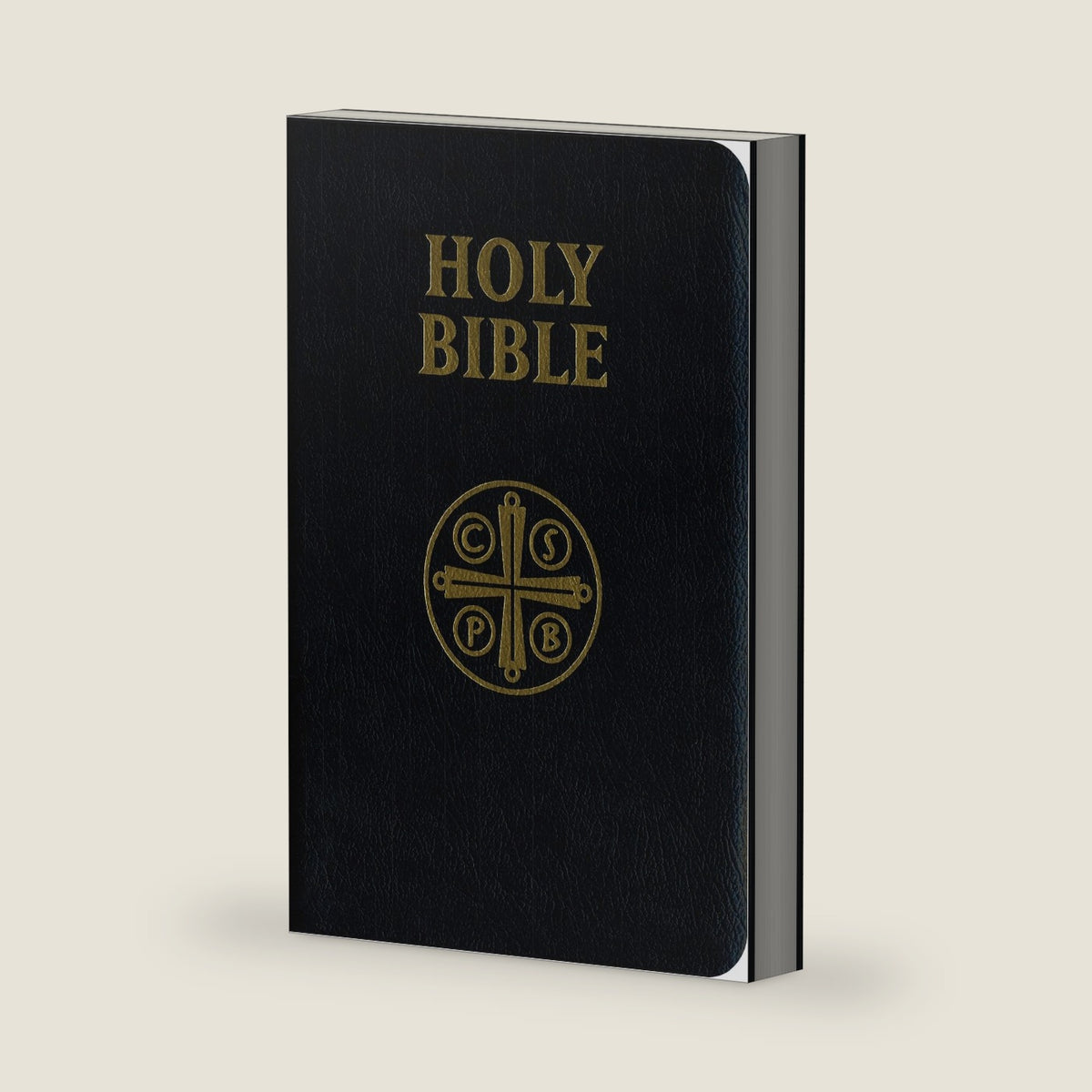 Douay-Rheims Bible (Black Leatherette): Standard Print Size by (D-R)