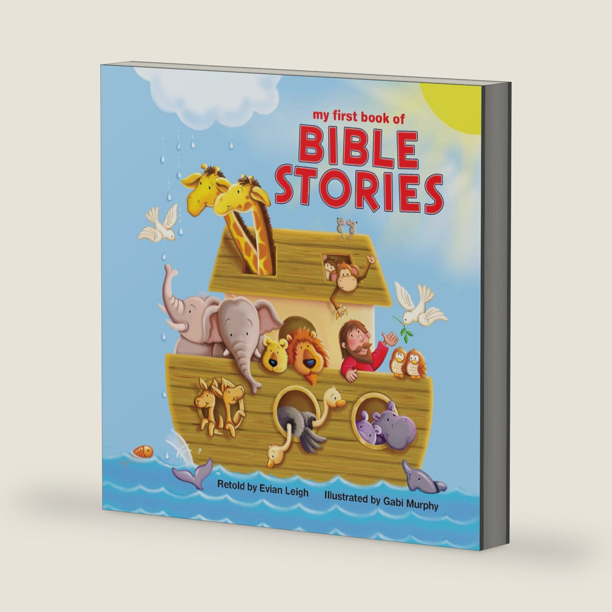 My First Book of Bible Stories - Children's Padded Board Book - Religious Stories by Little Hippo Books