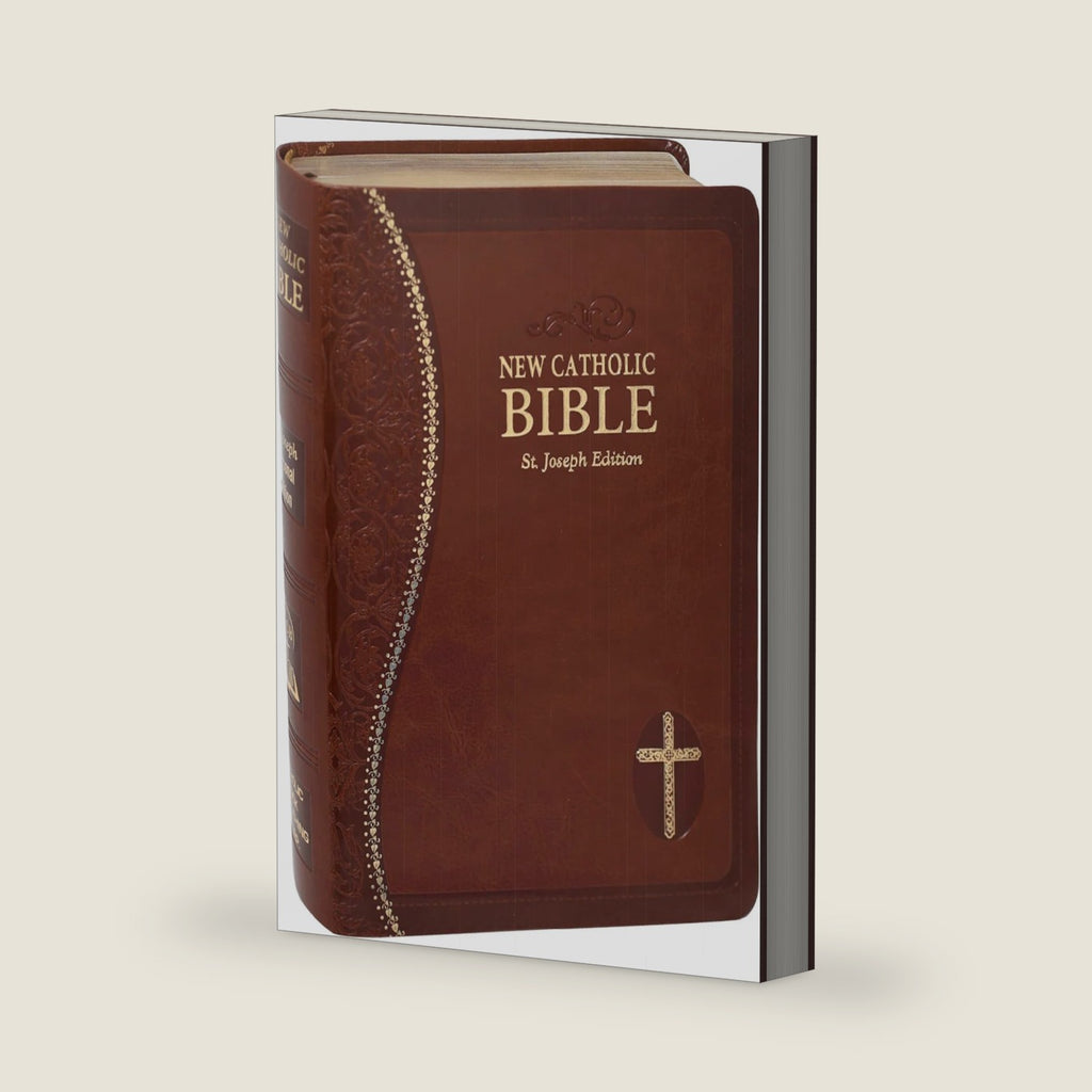 NCB New Catholic Bible, Medium Size - Brown (Print, Dura Lux, Imitation Leather, Catholic Edition Gift Bible, Complete Catholic Bible, St. Joseph Edition, Catholic Book Publishing): Holy Bible by Catholic Book Publishing Corp.