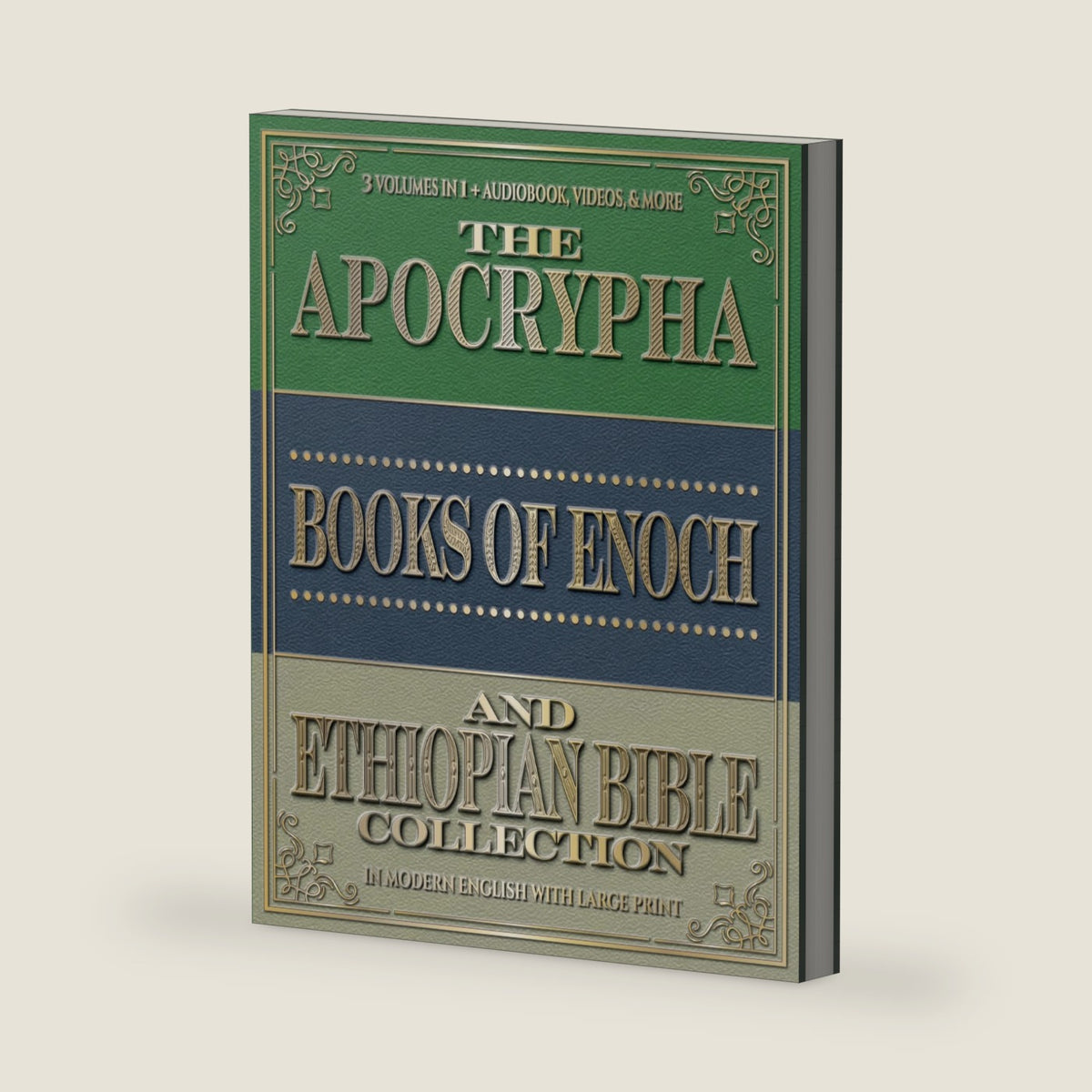 APOCRYPHA, BOOKS OF ENOCH, AND ETHIOPIAN BIBLE COLLECTION IN MODERN ENGLISH WITH LARGE PRINT: Includes Audiobook, Videos, and More by Dunatos Publishing