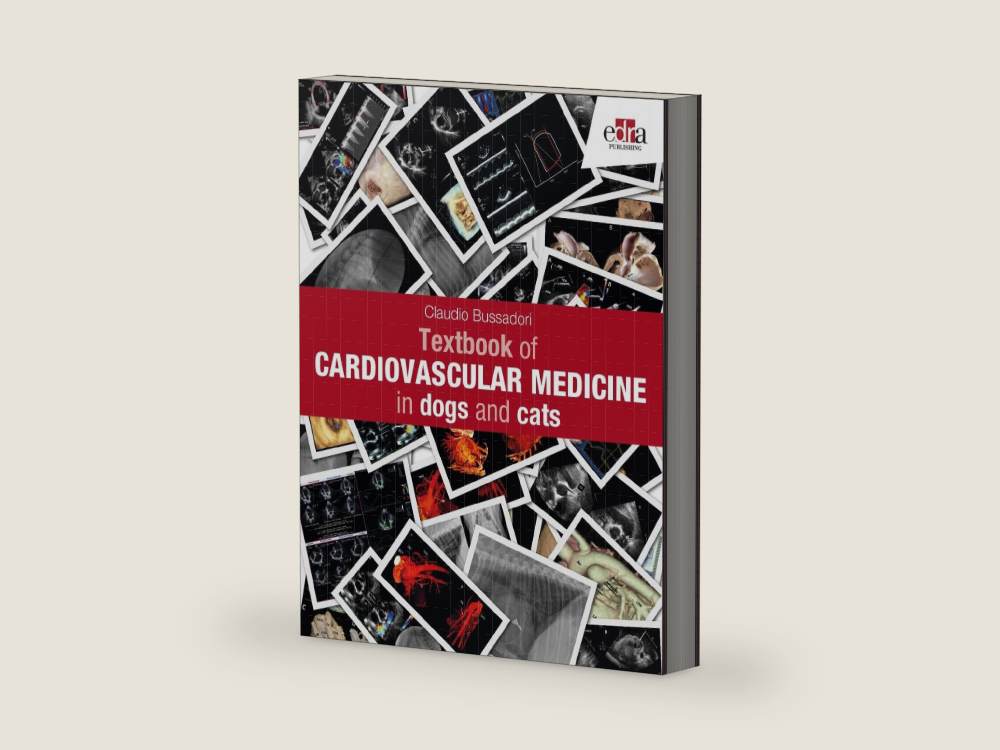 Textbook of Cardiovascular Medicine in dogs and cats by Claudio Bussadori | barcode:9781957260464 | source:9781957260464-right-three-quarter.jpg