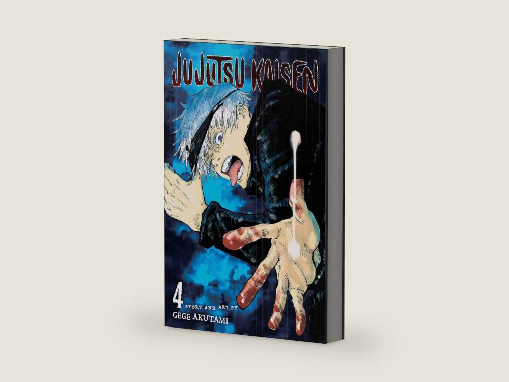 Jujutsu Kaisen, Vol. 4 by Gege Akutami | barcode:9781974714803 | source:9781974714803-right-three-quarter.jpg