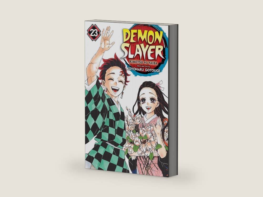 Demon Slayer: Kimetsu no Yaiba, (Volume 23) by Koyoharu Gotouge | barcode:9781974723638 | source:9781974723638-right-three-quarter.jpg