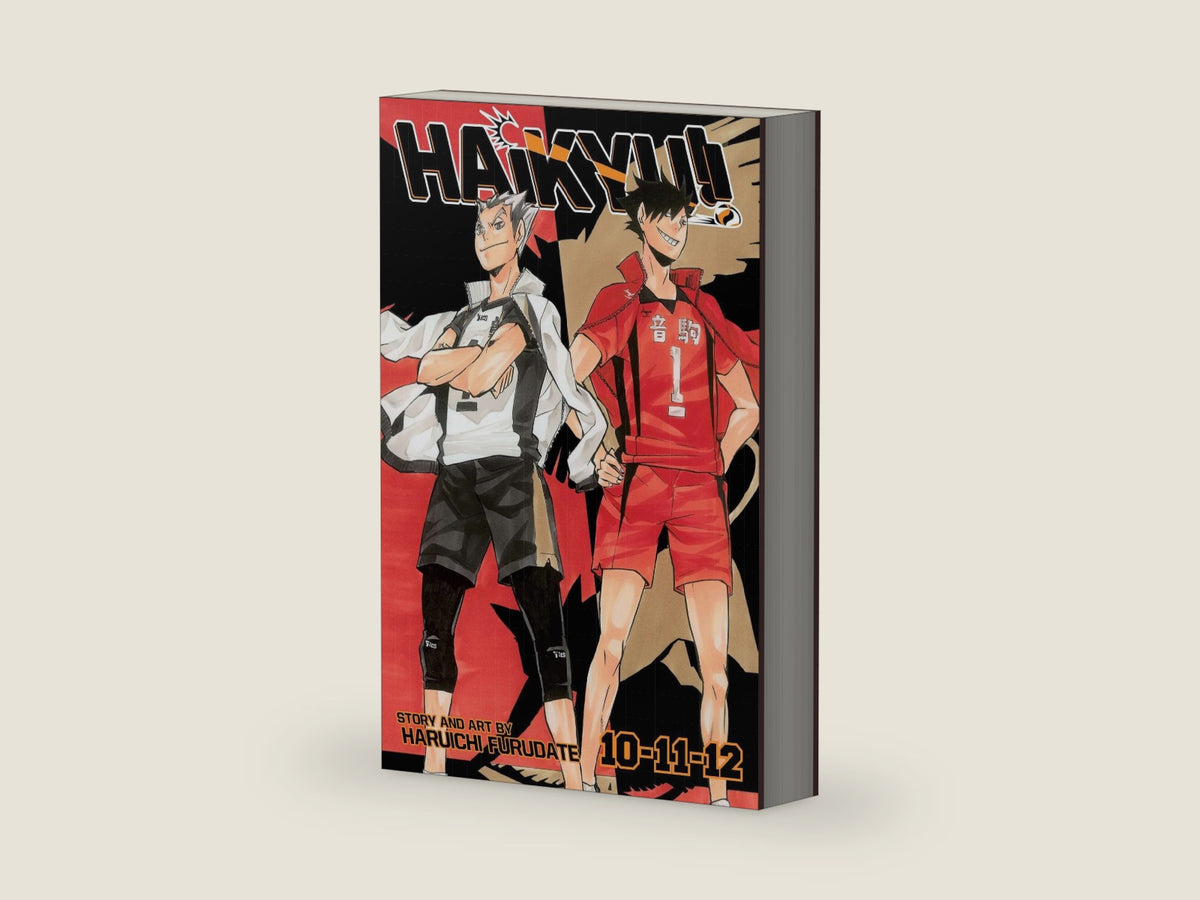 Haikyu!! (3-in-1 Edition), Vol. 4: Includes vols. 10, 11 & 12 by Haruichi Furudate