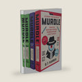 Murdle Puzzle Series Collection 3 Books Set (Murdle, Murdle: More Killer Puzzles & Murdle: Even More Killer Puzzles) by G. T. Karber