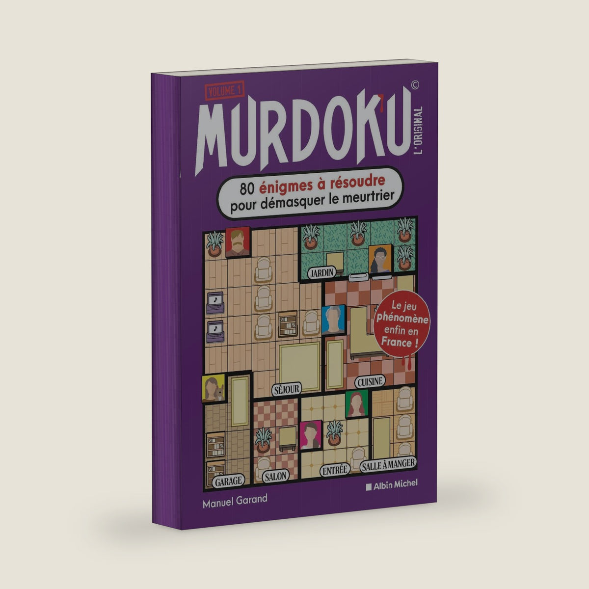 Murdoku© l'original (version française): 80 énigmes à résoudre pour démasquer le meurtrier by Manuel Garand