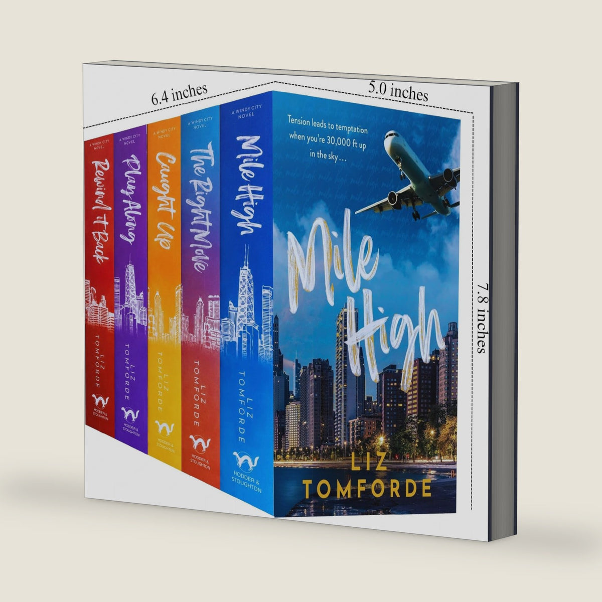 Windy City Series 5 Books Collection Set (Mile High, The Right Move, Caught Up, Play Along & Rewind It Back) by Liz Tomforde