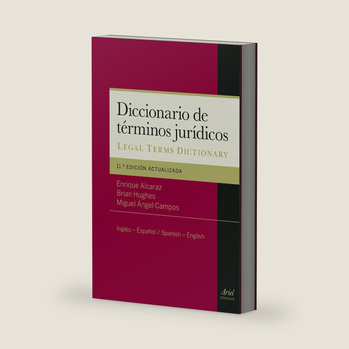Diccionario de términos jurídicos: A Dictionary of Legal Terms. Inglés-Español / Spanish-English (Spanish Edition) by Enrique Alcaraz