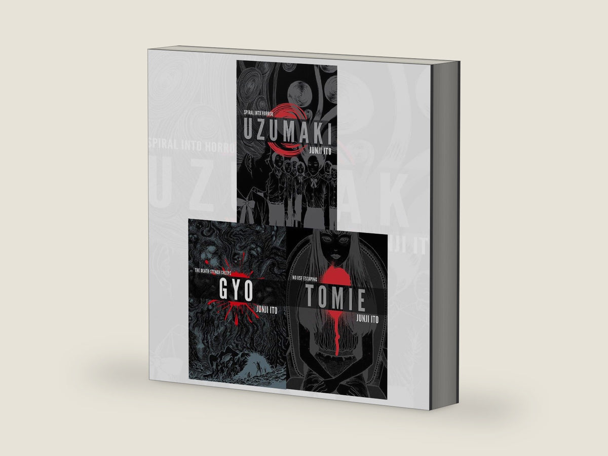 Junji Ito Collection 3 Books Bundles (UZUMAKI 3-IN-1 DLX ED HC,GYO 2IN1 DLX ED HC) by Junji Ito