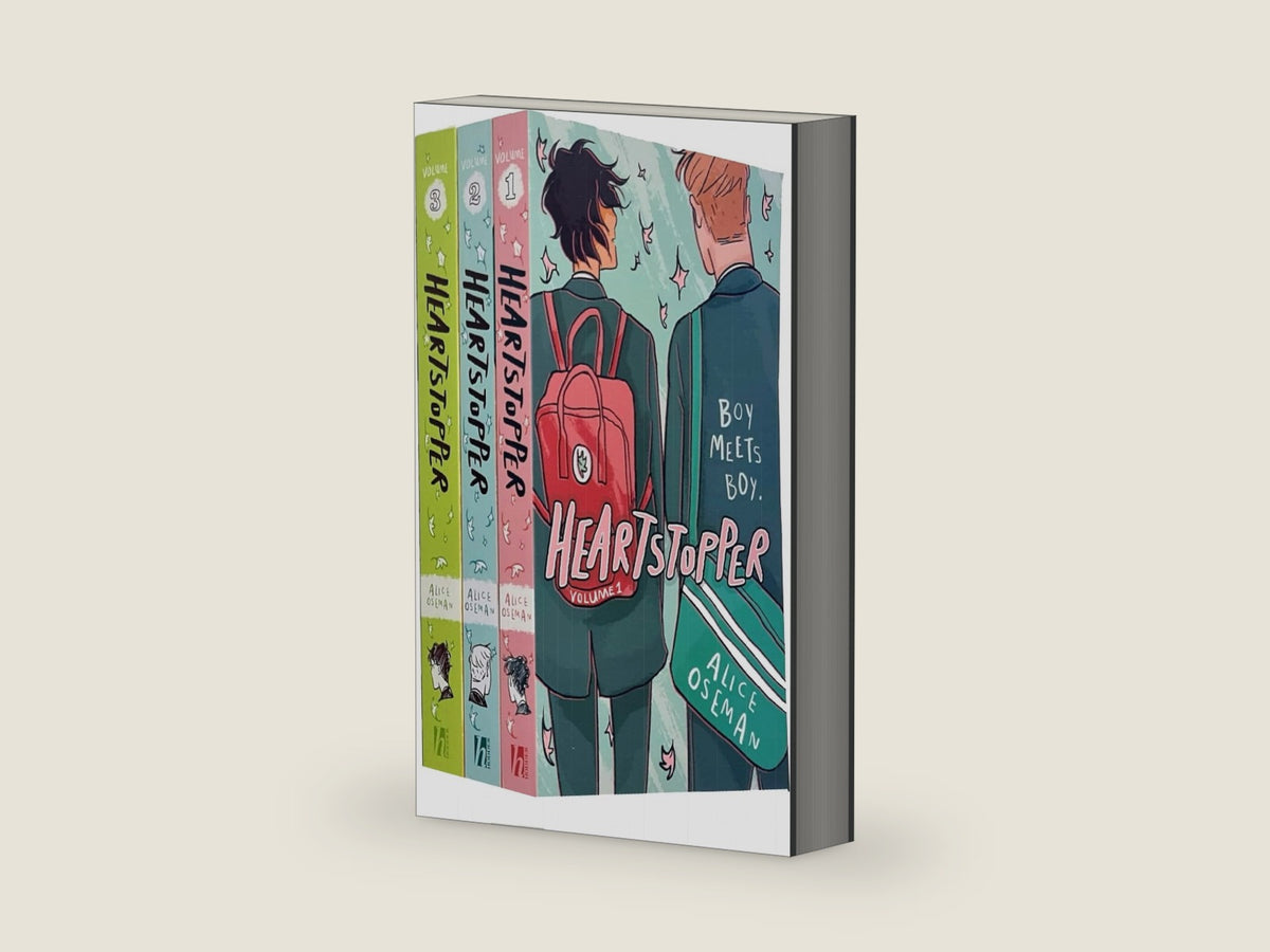 Heartstopper Series A Graphic Novel - Volume 1-3 Books Collection Set by Alice Oseman