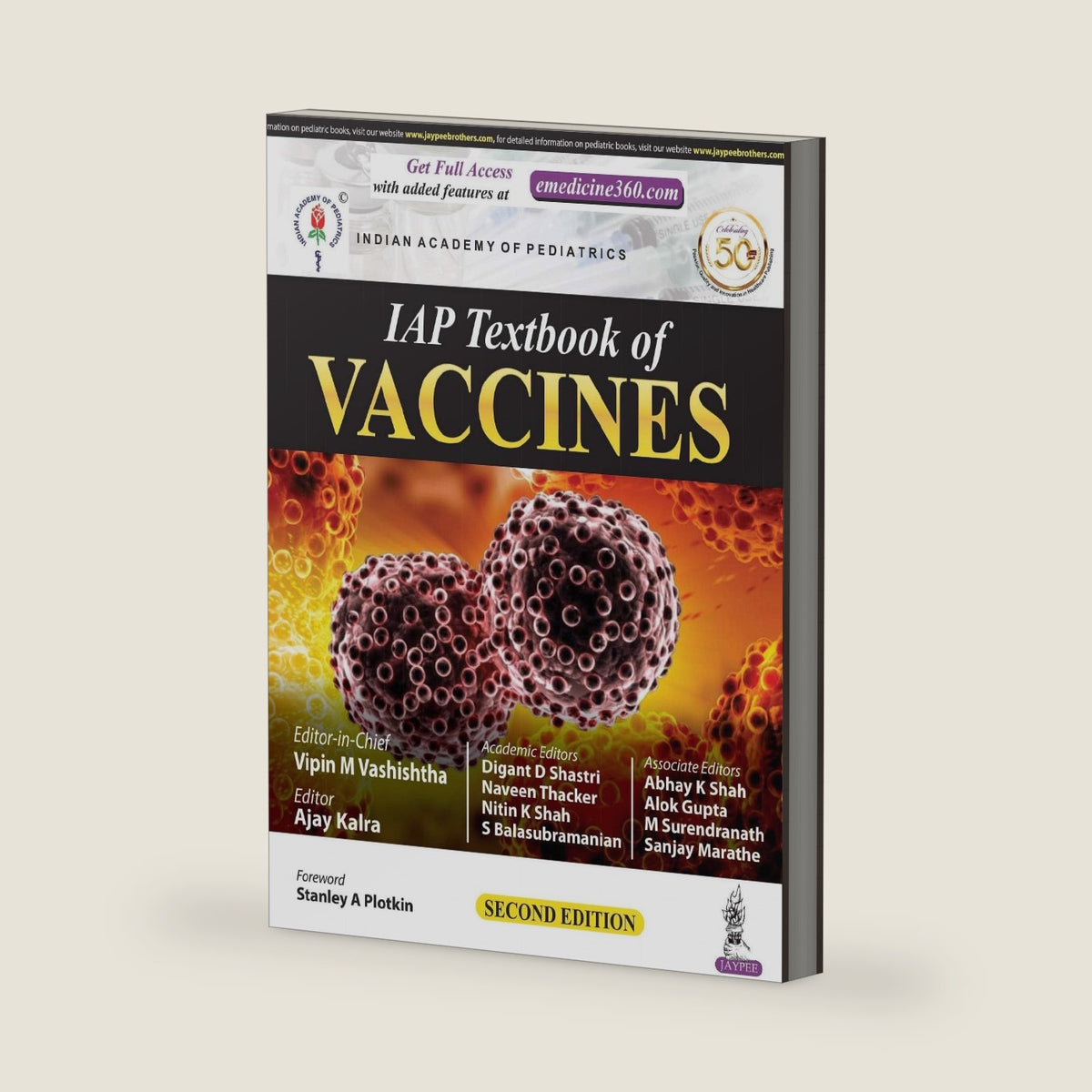 IAP Textbook of Vaccines by Vipin M. Vashishtha