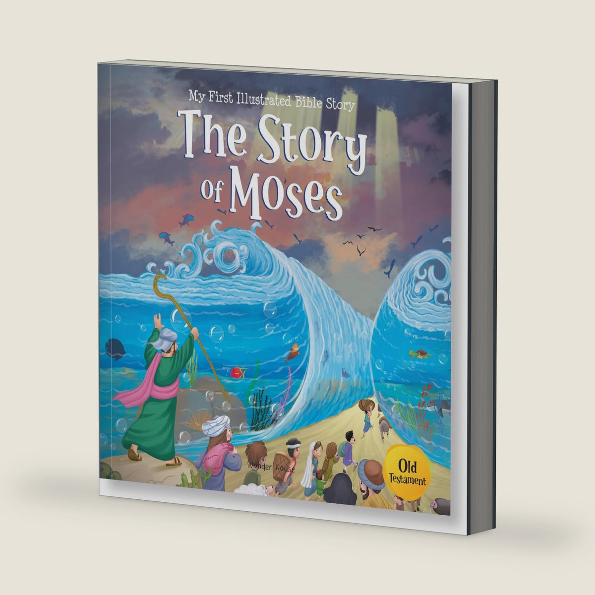 My First Illustrated Bible Story: The Story of Moses (My First Bible Stories) by Wonder House Books
