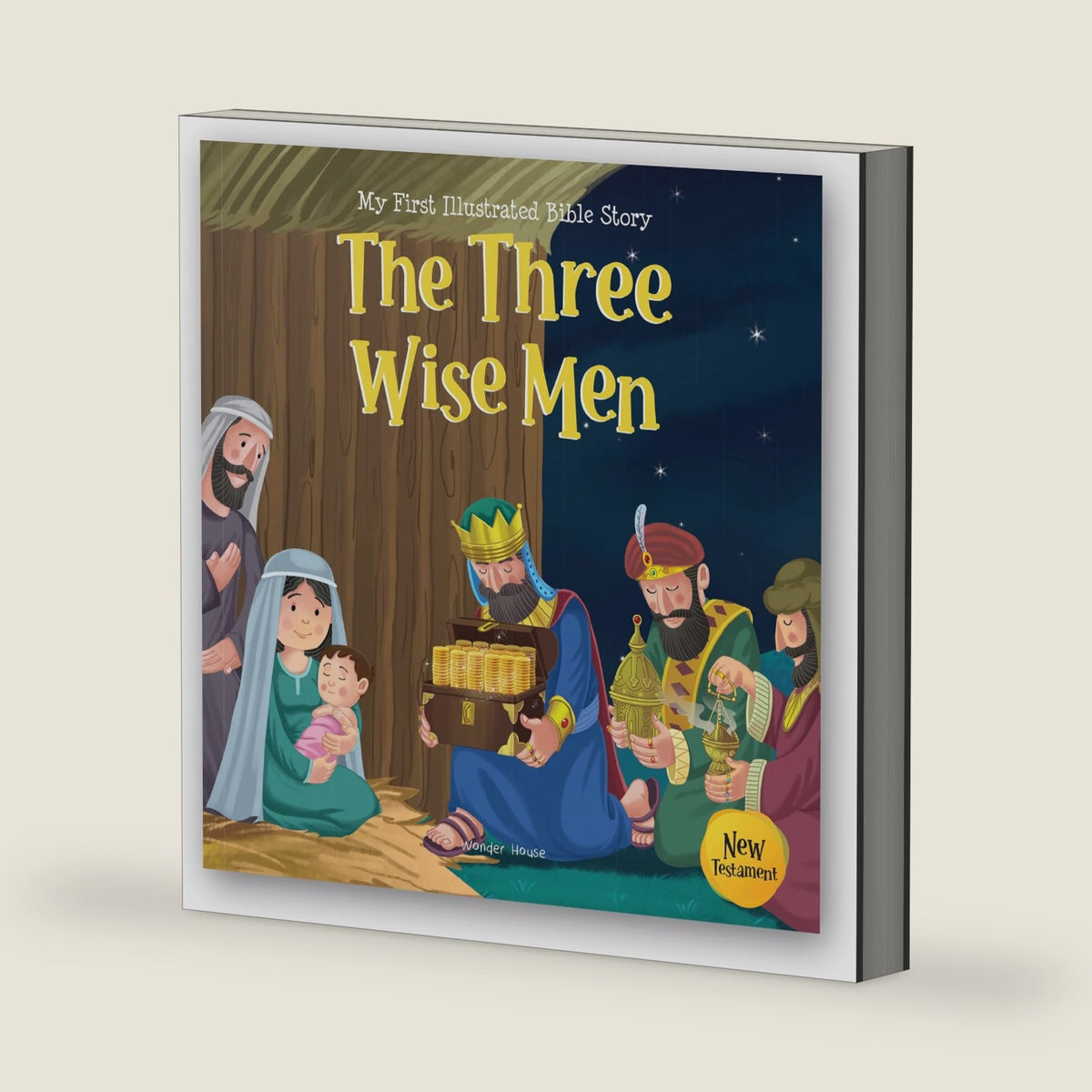 My First Illustrated Bible Story: The Three Wise Men - English / Popular Stories from Bible / Easy to Understand Children Books with Pictures / (My First Bible Stories) by Wonder House Books