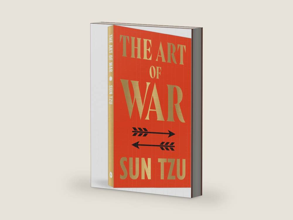 The Art of War by Sun Tzu | barcode:9789386538215 | source:9789386538215-right-three-quarter.jpg