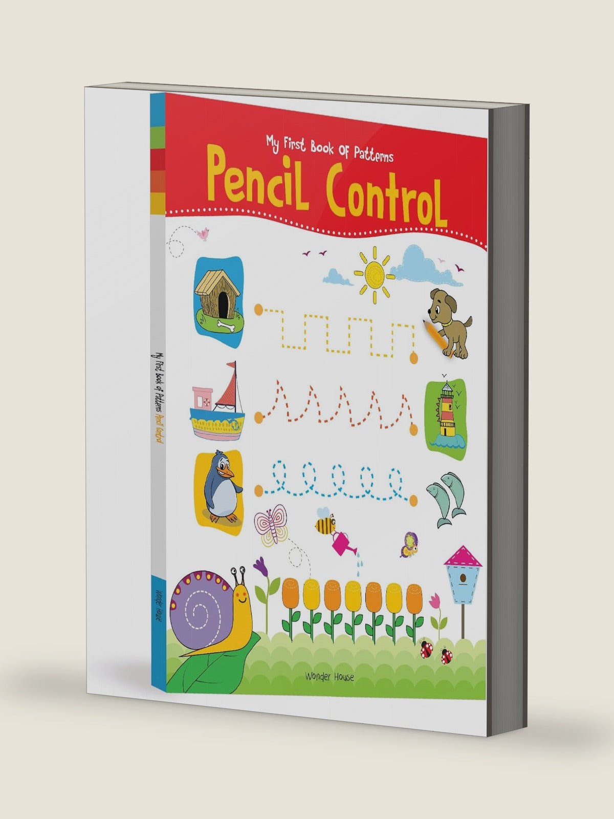 My First Book of Patterns Pencil Control: Patterns Practice book for kids (Pattern Writing) by Wonder House Books
