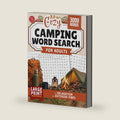 Cozy Camping Word Search for Adults: Large Print Word Puzzles for Relaxation and Outdoor Vibes (Word Find Books For Adults) by TG Edition