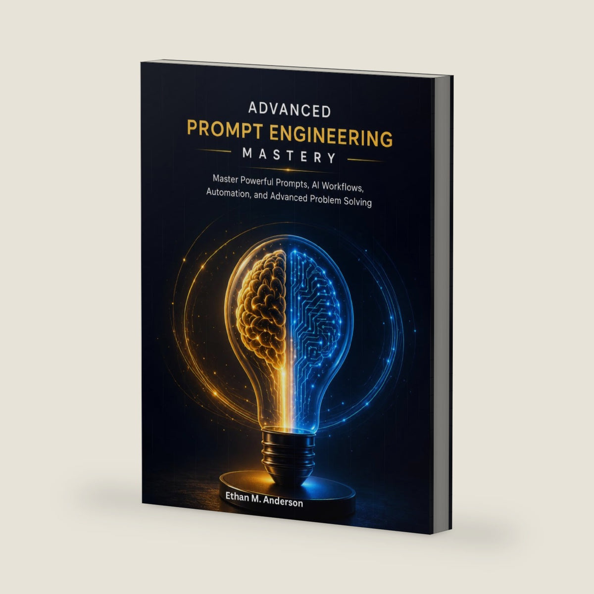 ADVANCED PROMPT ENGINEERING MASTERY: Master Powerful Prompts, AI Workflows, Automation, and Advanced Problem Solving by Ethan M Anderson