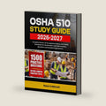 OSHA 510 STUDY GUIDE 2026-2027: Complete Review of Occupational Safety and Health Standards for Construction with 1500 Practice Questions and Detailed Explanations by Robert A. Wilmoth